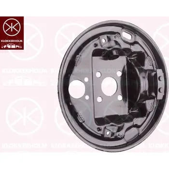 Brzdový kotouč Ochranný plech proti rozstřikování, brzdový kotouč KLOKKERHOLM 1301876