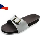 Dámské zdravotní pantofle DIANA - OBDOBA DŘÍVĚJŠÍ VÝROBY SNAHY JAROMĚŘ - šedá - vel. 39