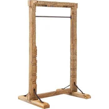 Věšák Dřevěný věšák na kabáty Thebus recyklované dřevo