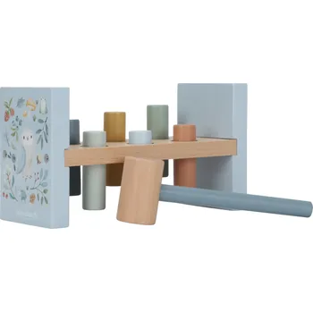 Hračka Little Dutch Zatloukačka dřevěná Forest Friends