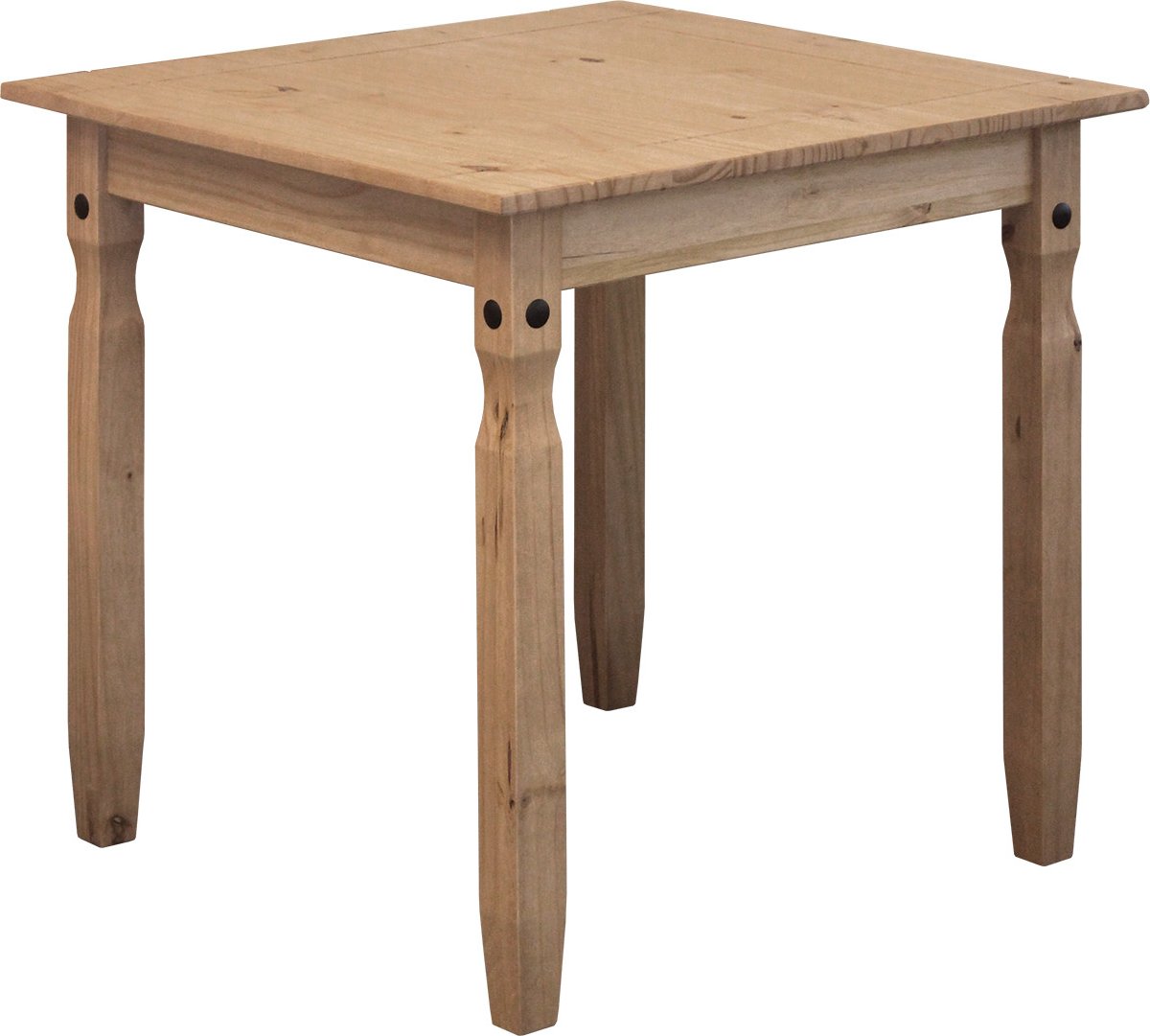 Dřevěný jídelní stůl 78x78 Corona borovice