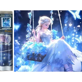 Diamantové malování Diamantové malování Ledová princezna 30 x 40 cm