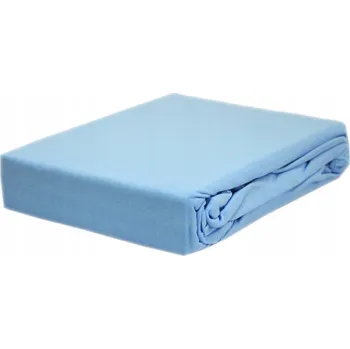 Prostěradlo Prostěradlo jersey s gumou, rozměr 160x200, modré KOBI Česká firma