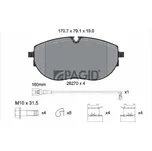 Sada brzdových destiček, kotoučová brzda PAGID T2894N