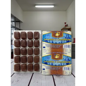 Krmivo pro rybičky ARTEMIE S ČESNEKEM MRAŽENÁ V BLISTRU 100G