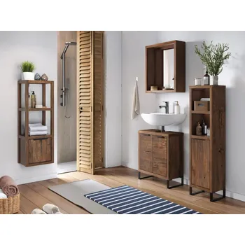 Koupelnový nábytek Koupelnová sestava Victoria borovice hnědá