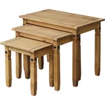 Sada 3 stolků Corona borovice