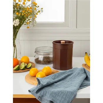 Dóza na potraviny Sinsay - Nádoba na potraviny s víkem - hnědá - 060GN-88X - 060GN-88X-ONE