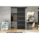 Posuvné dveře ILAS III. černé