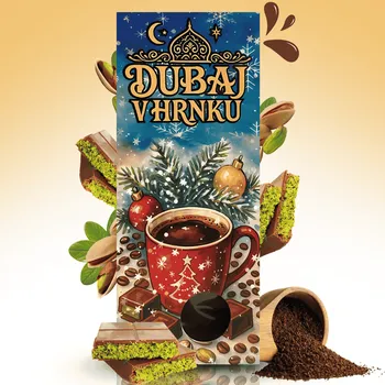 Káva SWEETS COFFEE ROZPUSNÁ KÁVA S PŘÍCHUTÍ DUBAJSKÉ ČOKOLÁDY