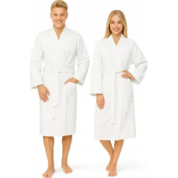 Dámský župan Łóżkoholicy dámský župan ke kolenům bez kapuce velikost S