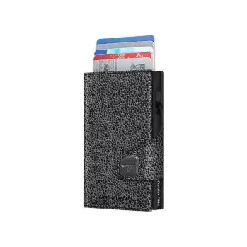 Peněženka TRU VIRTU Wallet Click & Slide - leather Sting Ray Black / Black