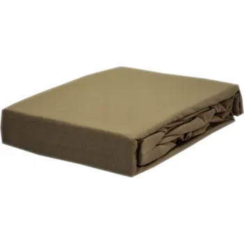 Prostěradlo Prostěradlo jersey s gumou 200x220 cm, béžová barva