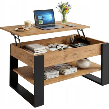 Konferenční stolek Konferenční stolek möbelkap obdélníkový 92 x 54,2 x 45 cm dub lancelot