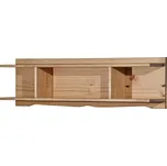 Dřevěná police 120 cm Corona borovice