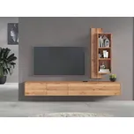 Dřevěná obývací stěna Elizabeth II divoký dub