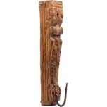 Dřevěný háček masiv recyklované dřevo