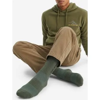 Dlouhé ponožky Quiksilver AS_QUIKSILVER_100W_SS25 (3-PACK) Khaki 39_42