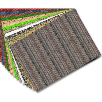 Umělecký papír Papír s motivem "Struktura" - 80 g/m2, 50 x 70 cm, 13 listů