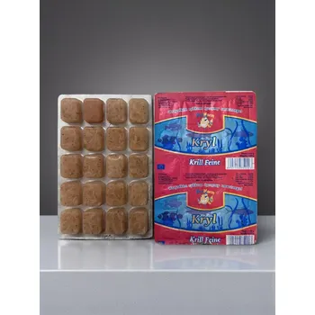 Krmivo pro rybičky KRILL MRAŽENÝ V BLISTRU 100G (Euphausiacea)