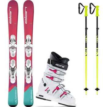 Sjezdové lyže Lyžařský set ELAN Lil Magic JRS 2