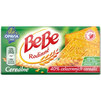 Cukrovinka Opavia BeBe sušenky cereální 130 g