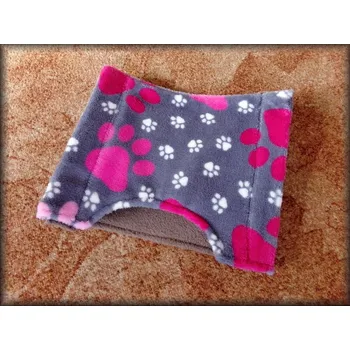 Dvojitá HAMAKA na šroubovací tyčky - šedá + šedá, tlapky