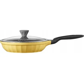 Pánev BUYDEEM CP151 hliníková pánev s nepřilnavým povrchem, průměr 26 cm, barva žlutá