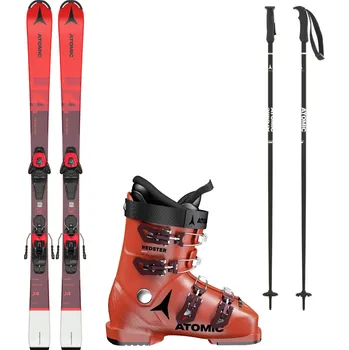 Sjezdové lyže Lyžařský set ATOMIC Redster J4 + lyžáky + hůlky