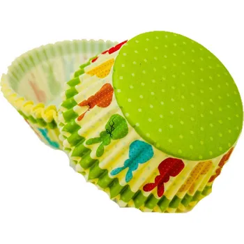 Jednorázové nádobí Košíčky papírové Velikonoce, 50 ks, v.30xpr.50 mm