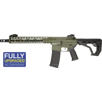 Airsoftová zbraň Airsoftová zbraň FREYA R15 SKELETON 13" - olivová, celokov, Gen.2, Delta Armory