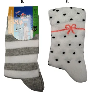 Klasické dětské ponožky - Design Socks - vel.110-116