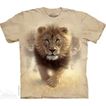 Tričko unisex The Mountain Eat My Dust (lev) - béžové, XXL