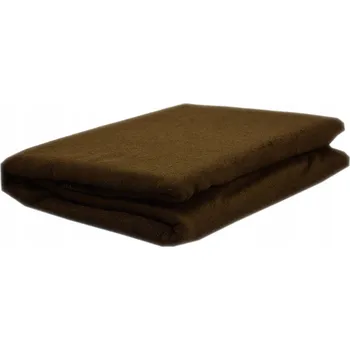 Prostěradlo Froté prostěradlo bez gumy, rozměr 120x200, barva čokoláda KOBI Produce