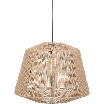 ZÁVĚSNÁ LAMPA pletená stropní kovová Ø 48 cm