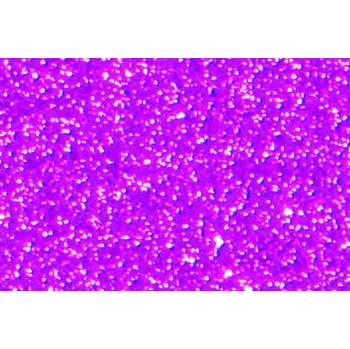 Pěnovka se třpytkami – samolepicí – 2 mm – 20 × 29 cm – 5 listů – růžová