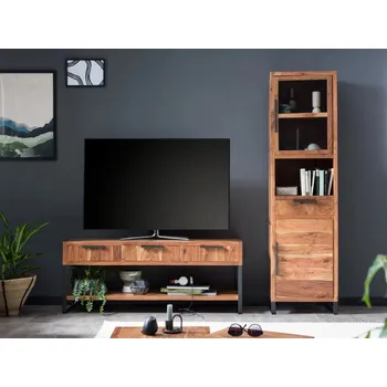 Obývací stěna Dřevěná obývací stěna Victoria akácie