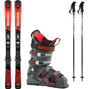 Zimní sport Lyžařský set ROSSIGNOL Hero Junior 150cm