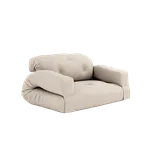 KARUP Rozkládací pohovka HIPPO béžová 140 cm