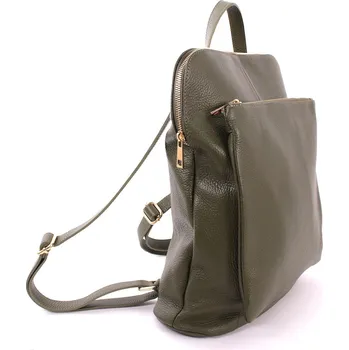Kabelka Vera Pelle Batoh a kabelka v jednom ZELENÁ AKČNÍ CENA