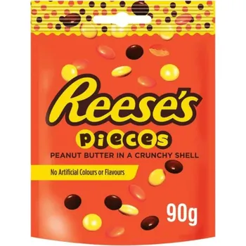 Čokoláda Reese’s pieces lentilky s arašídovou náplní (90g)