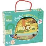 Vilac Dřevěné puzzle Zoo