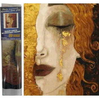 Diamantové malování Diamantový obrázek - Zlatá Adel, G. Klimt 30 x 40 cm