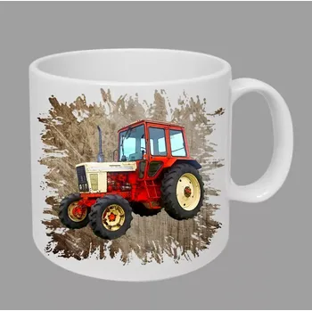 Moon River Belarus 572 hrnek s traktorem hnědý obsah 330 ml (hrneček traktor)