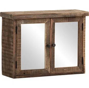 Koupelnový nábytek Koupelnová zrcadlová skříňka 60x45 Amazonas recyklované dřevo