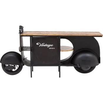 Koupelnový nábytek Skříňka pod umyvadlo dřevo Leeds mango černá