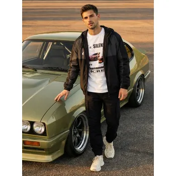 Sinsay - Cargo jogger kalhoty - černá - 527HS-99X - 527HS-99X-32