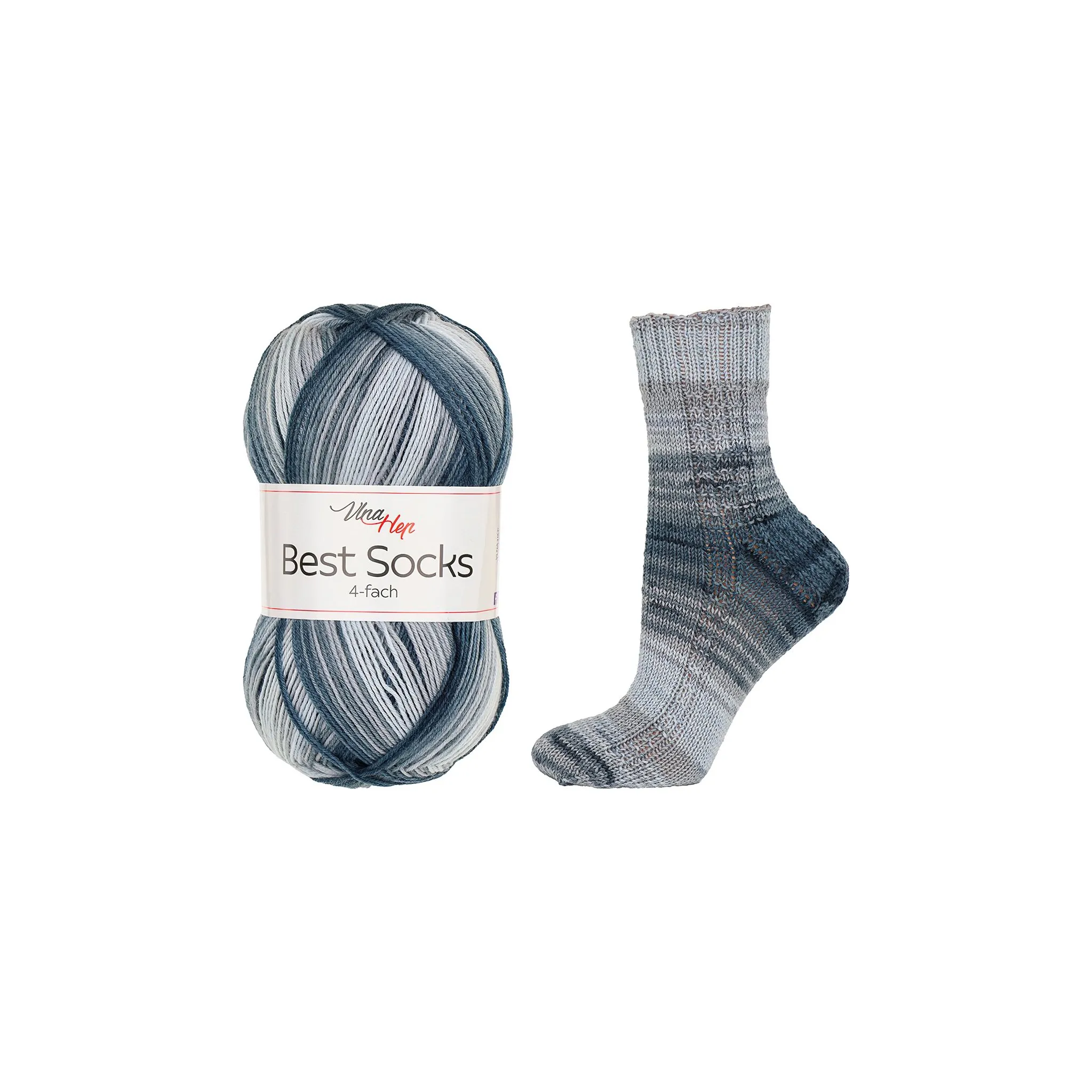 Fotografie 1 - Příze Vlna-Hep Best Socks 4-fach 7404