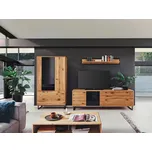 Dřevěná obývací stěna Granada divoký dub polomasiv