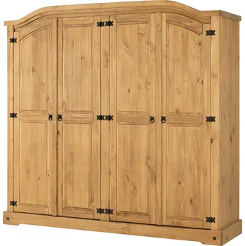 Šatní skříň Šatní skříň 4dveřová Corona borovice